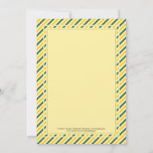 Deux lunettes à vin Invitation à la douche nuptial (Dos)