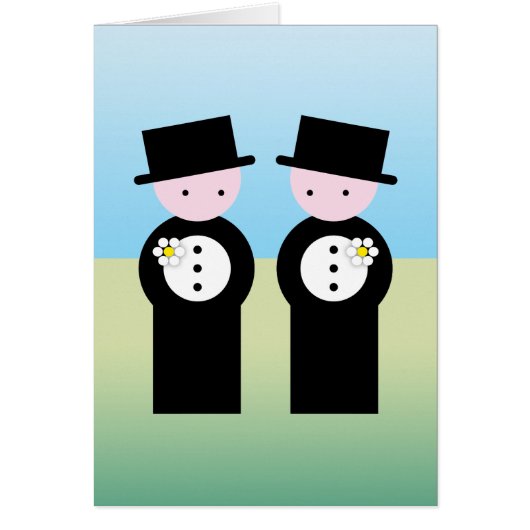 Deux mariés caucasiens (Devant)