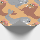 Deux morses papier cadeau (Coin)