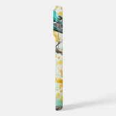 Deux oiseaux assis sur la branche de l'arbre (Côté gauche)