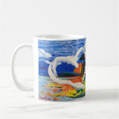 Deux Oiseaux Concept Mug (Gauche)