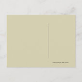 Deux oiseaux d'amour ~ Cartes postales / Invitatio (Dos)