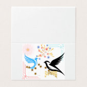 Deux oiseaux majestueux (Outside Unfolded)