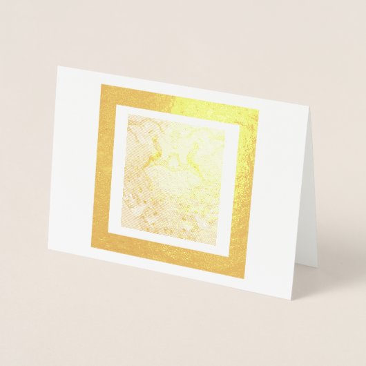 Deux Paons Bleus Indiens Carte Foil (Devant)