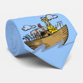 Deux par la cravate de l'arche de deux Noé (Roulé)