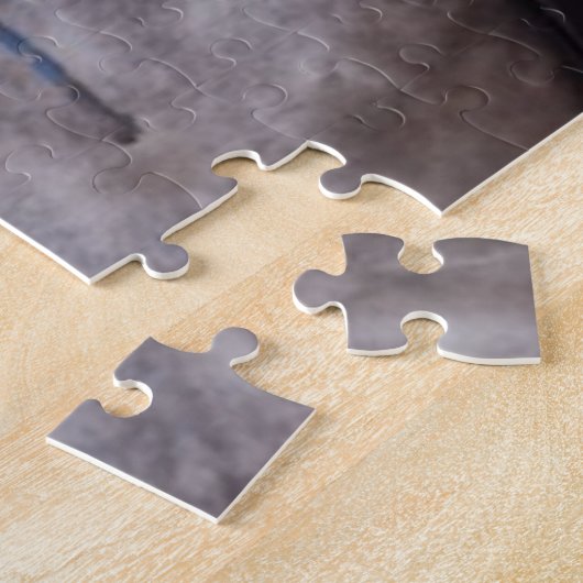 deux percheron au puzzle (Côté)