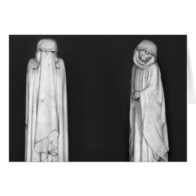 Deux personnes en deuil (Devant horizontal)