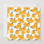 Deux petites cuties Twins Baby shower Invitation (Dos)