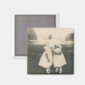 deux petites filles embrasser aimant (Recto/Verso)