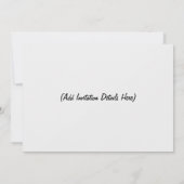 Deux petites invitations multi-usages pour tourter (Dos)