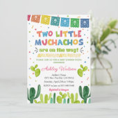 Deux Petits Muchachos Invitation Jumeaux Baby Show (Debout devant)