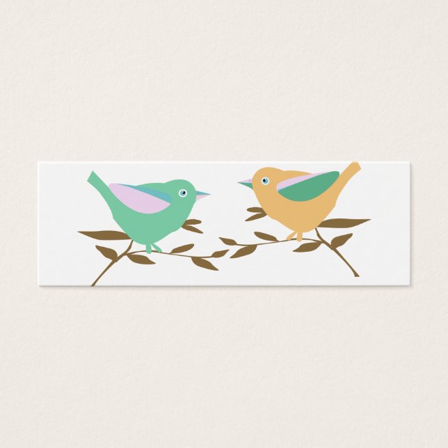 Deux petits oiseaux (Devant)