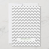 Deux petits pois doux Twins Baby shower Invitation (Dos)