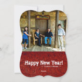 Deux Photo Précédent Rouge Levier Look Carte de va (Dos)