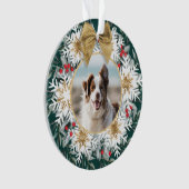 Deux photos Festif de Noël Fête de neige Fluge ver (devant)