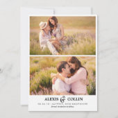 Deux photos simples Enregistrer la carte Date (Devant)