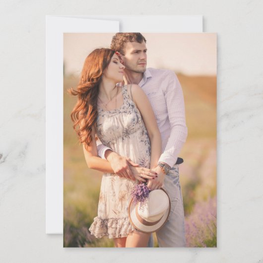 Deux photos simples Enregistrer la carte Date (Dos)