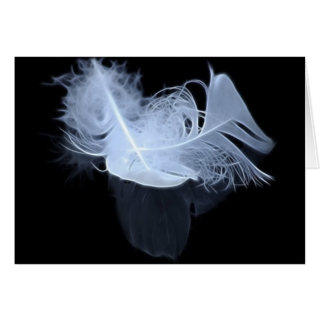 Deux plumes de flamme et réflexion (Devant horizontal)