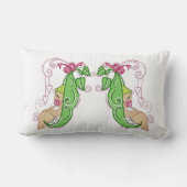 Deux pois dans un coussin lombaire de cosse (Verso)