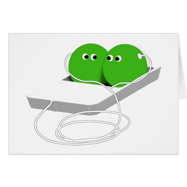 Deux Pois Dans Un Pois (Devant horizontal)