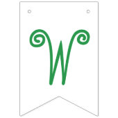 Deux pois dans une cosse jumelle la bannière (Deuxième drapeau)