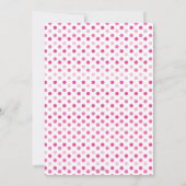 Deux pois dans une invitation de baby shower de (Dos)