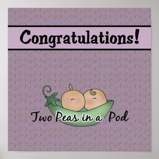 Deux Pois Dans Une Poster De Poitrine (Devant)