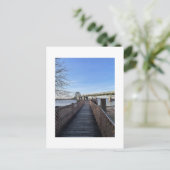 Deux ponts avec carte postale River (Debout devant)