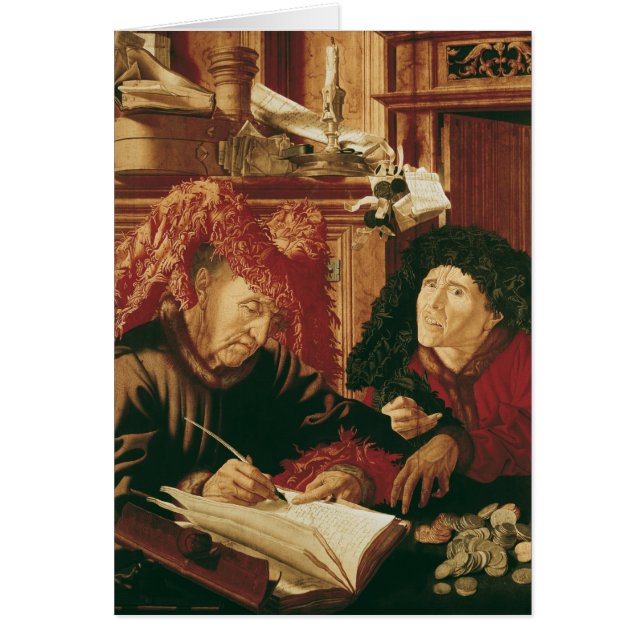 Deux ramasseurs d'impôts, c.1540 (Devant)