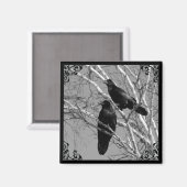 Deux ravens aimant gothique (Recto/Verso)