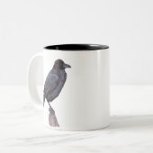 Deux Ravens Coffee Mug (Devant gauche)