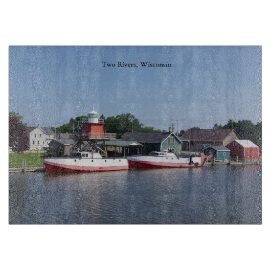 Deux rivières, planche à découper Wisconsin (Devant)