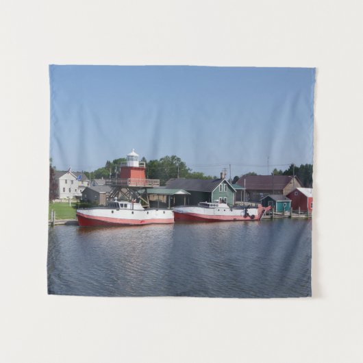 Deux rivières, tapisserie du Wisconsin (Devant (Horizontal))