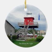 Deux rivières, Wisconsin ornement double face (Dos)