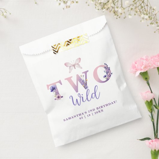Deux Sacs Fleurs Fleurs 2e Anniversaire Wild (Scellé)