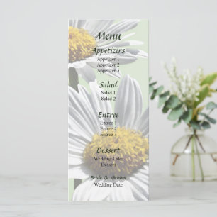 Deux salades dans Sunshine Menu Mariage