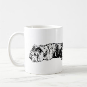 Deux Schnauzers – Tasse pour chien noir et blanc