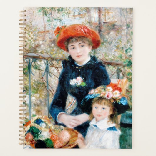 Deux Sisters, On the Terrace Auguste Renoir (Devant)
