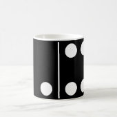 Deux six Mug Black Domino (Centre)
