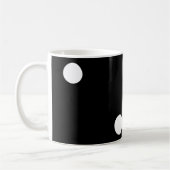 Deux six Mug Black Domino (Gauche)