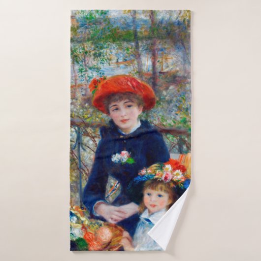 Deux Soeurs, Renoir (Serviette de bain)