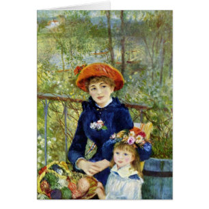 Deux Sœurs (sur la terrasse) de Pierre Renoir