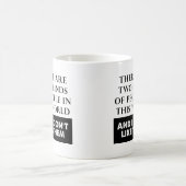 Deux sortes de haine Mug Funny (Centre)