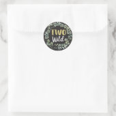Deux Stickers Anniversaires Wild Woodland Favorise (Sac)