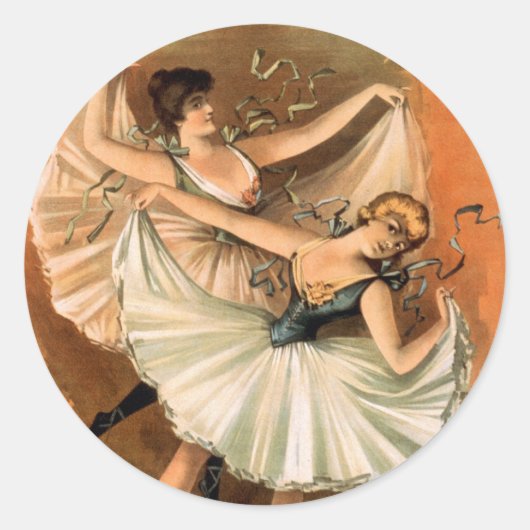 Deux stickers Ballerinas (Devant)