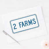 Deux Stickers Fermes