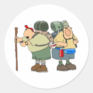 Deux Stickers Randonnées de randonnée