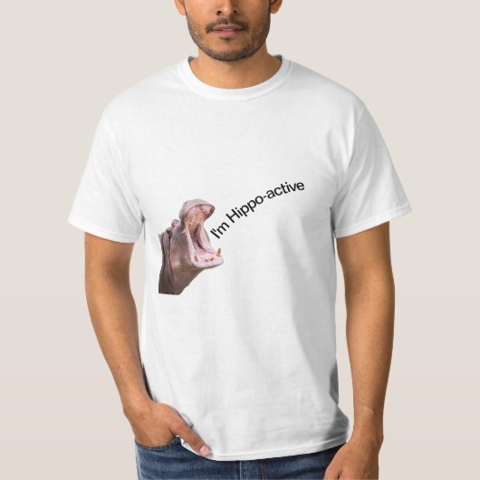 Deux T-shirt de l'hippo à la grande bouche (Devant)