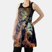 Deux tabliers girafes (Insitu)