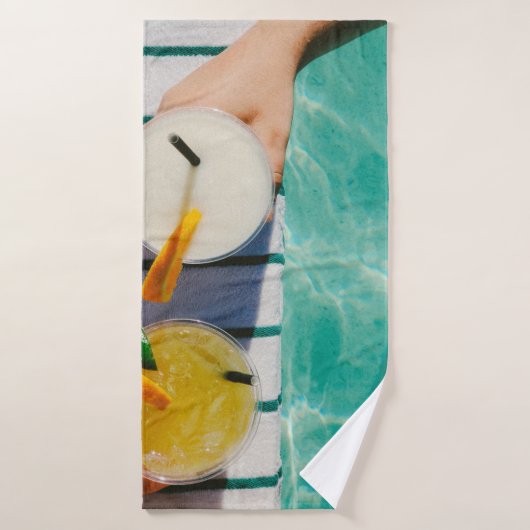 Deux tasses à jus (Serviette de bain)